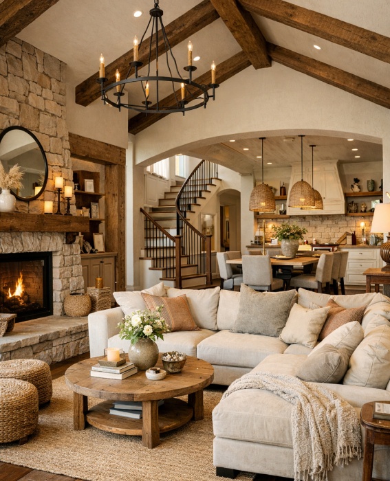Intérieur d’une maison contemporaine