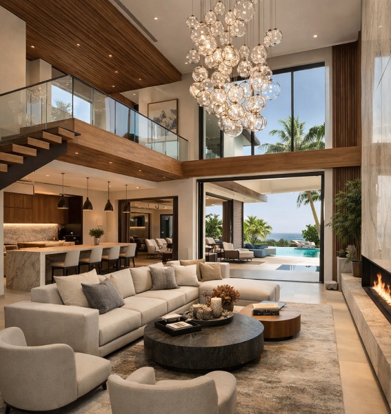 Intérieur d’une maison moderne