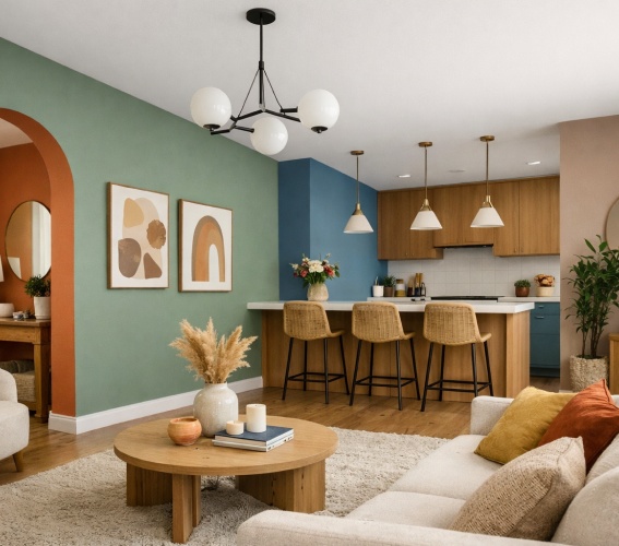 Intérieur d’une maison moderne